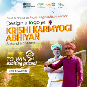 Logo Design Competition for Krishi Karamyogi Abhiyan by the Department of Agriculture & MyGov, India [Cash Prizes Worth Rs. 11k]: Register by Aug 15